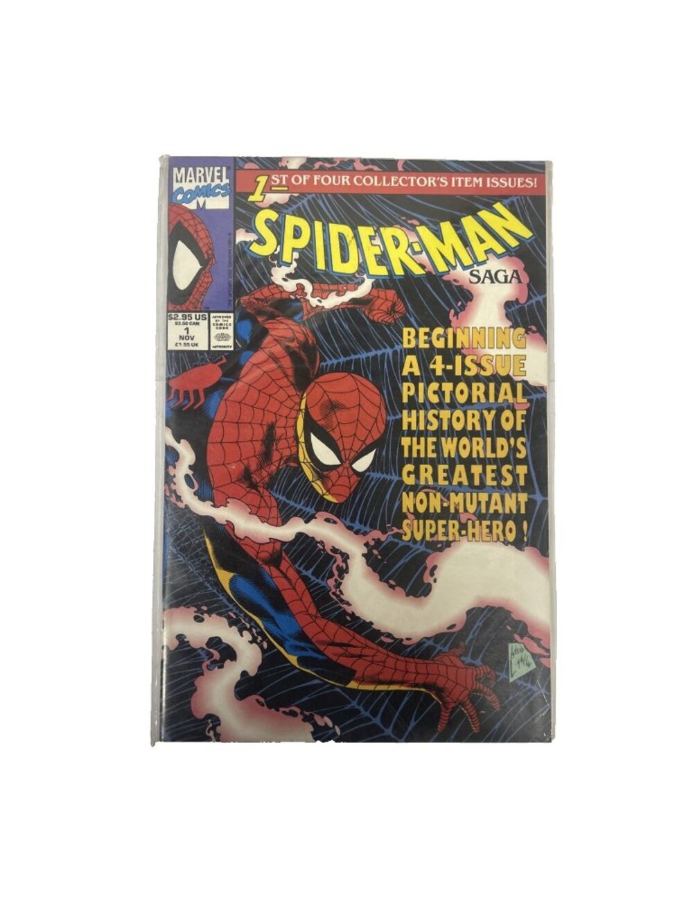 Marvel Comics Comic Book Spider Man Saga #1 Nov Comic Book